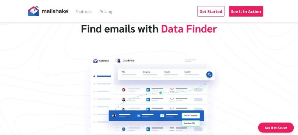 Mailshake Homepage