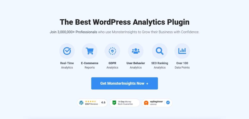 MonsterInsights plugin
