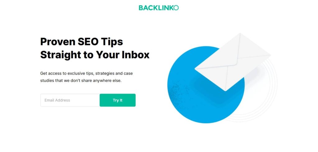 Backlinko Newsletter