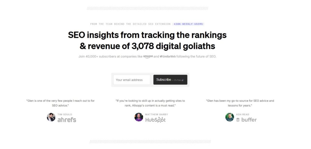 Detailed.com newsletter