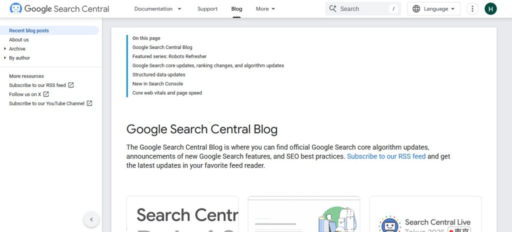 Google Search Central Blog