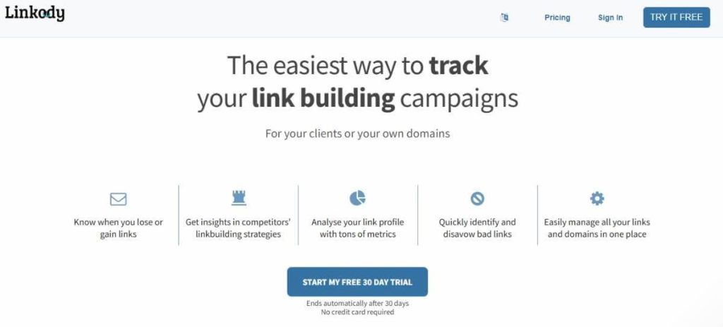 linkody screenshot