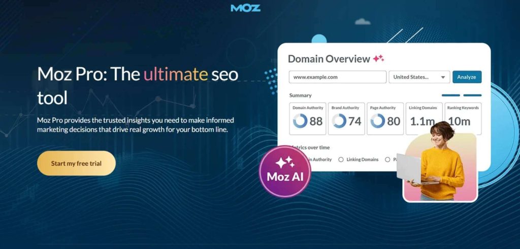moz homepage screenshot