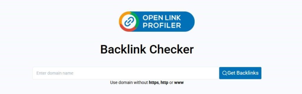 open link profiler screenshot