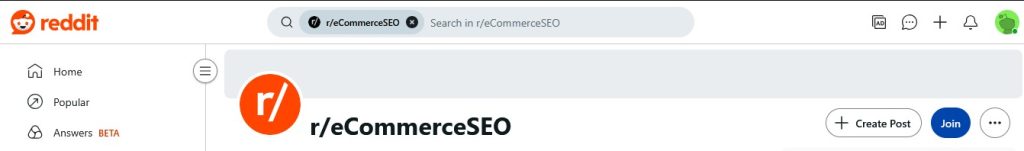 rEcommerce SEO