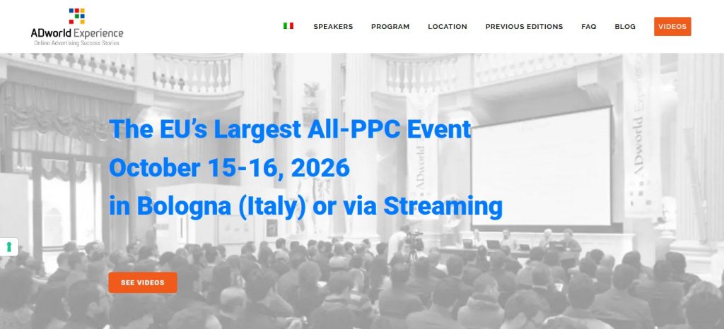 AdWorld Experience SEO Conference