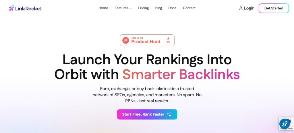 Link Rocket Homepage