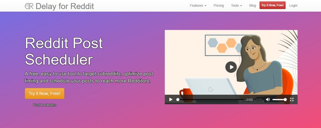 Delay for Reddit Homepage