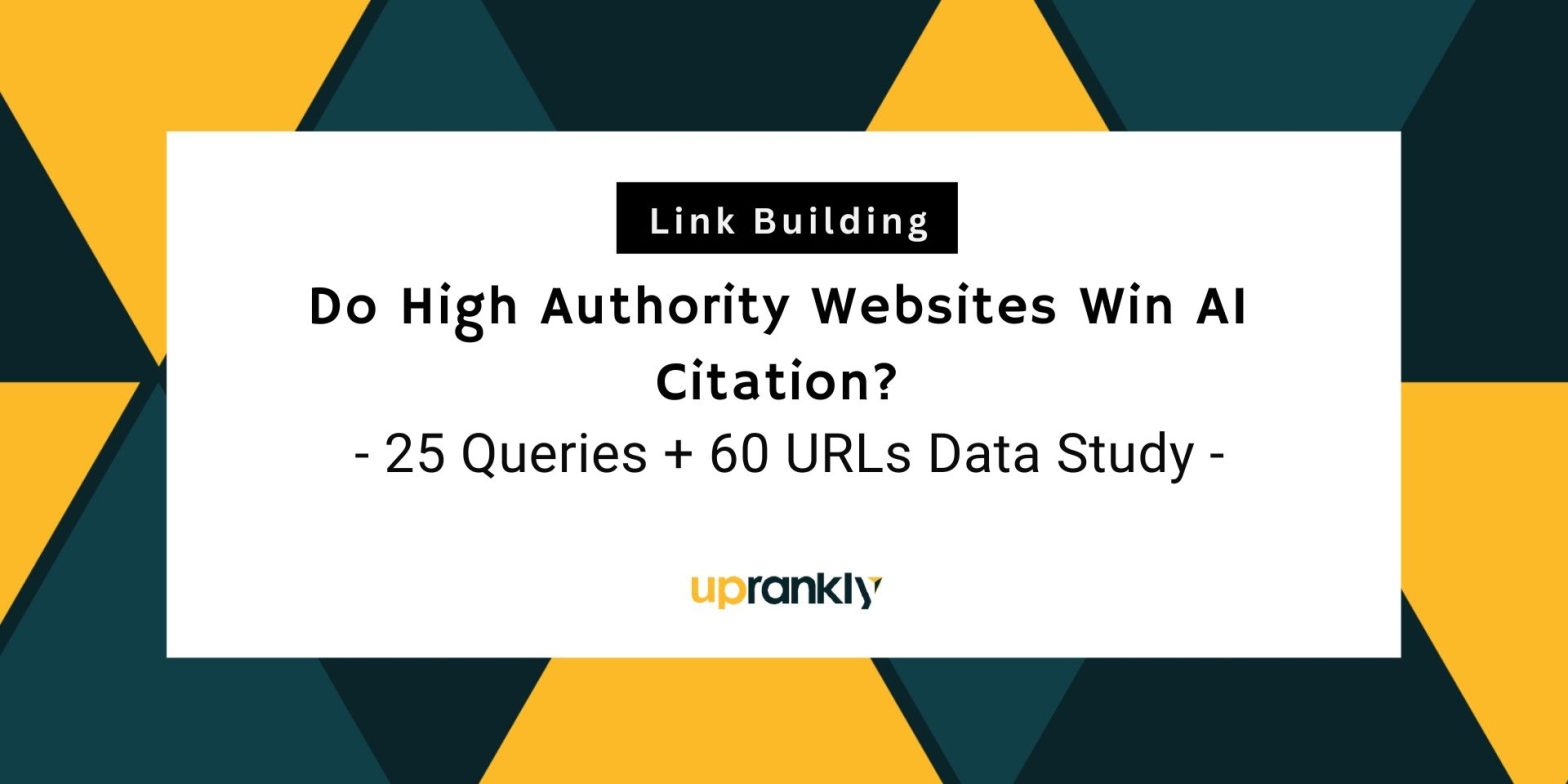 Do High Authority Websites Win AI Citation?
