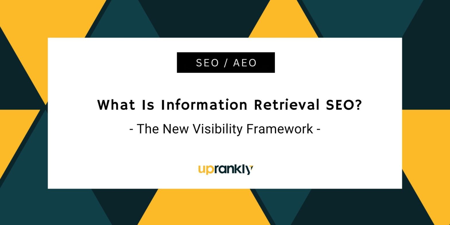 What Is Information Retrieval Search Engine Optimization